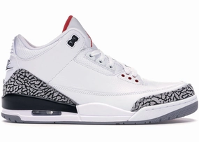 Shock Cushion Knit Material Jordan 3 Retro White Cement