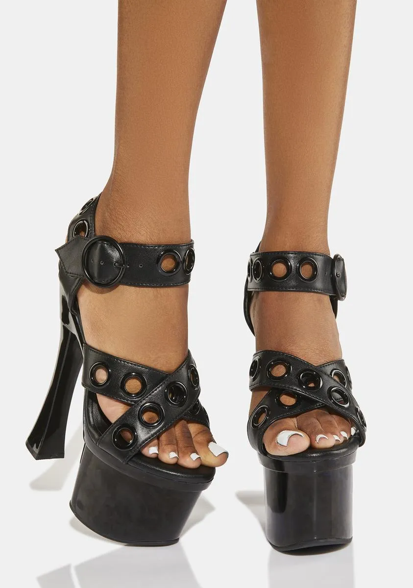 Cool Comforts Platform Heels