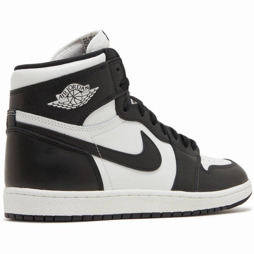 Padded interior Supportive Control Air Jordan 1 Retro High 85 OG 'Black & White' (2023)