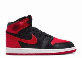Soft Knit Air Jordan 1 Retro High OG PS "Satin Bred" 2023 (Myrtle Beach Location)