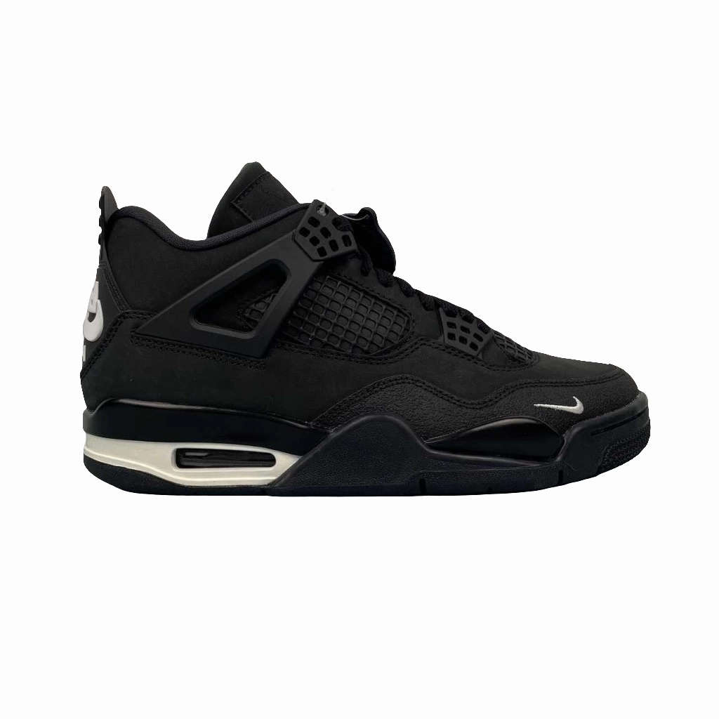 Knit Material Practical Nigel Sylvester x Air Jordan 4 Brick Black