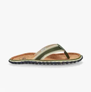 CORKER Unisex Flip-Flops Khaki