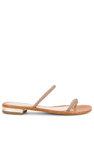 CoRNETTI Claudia Sandal in Metallic Neutral