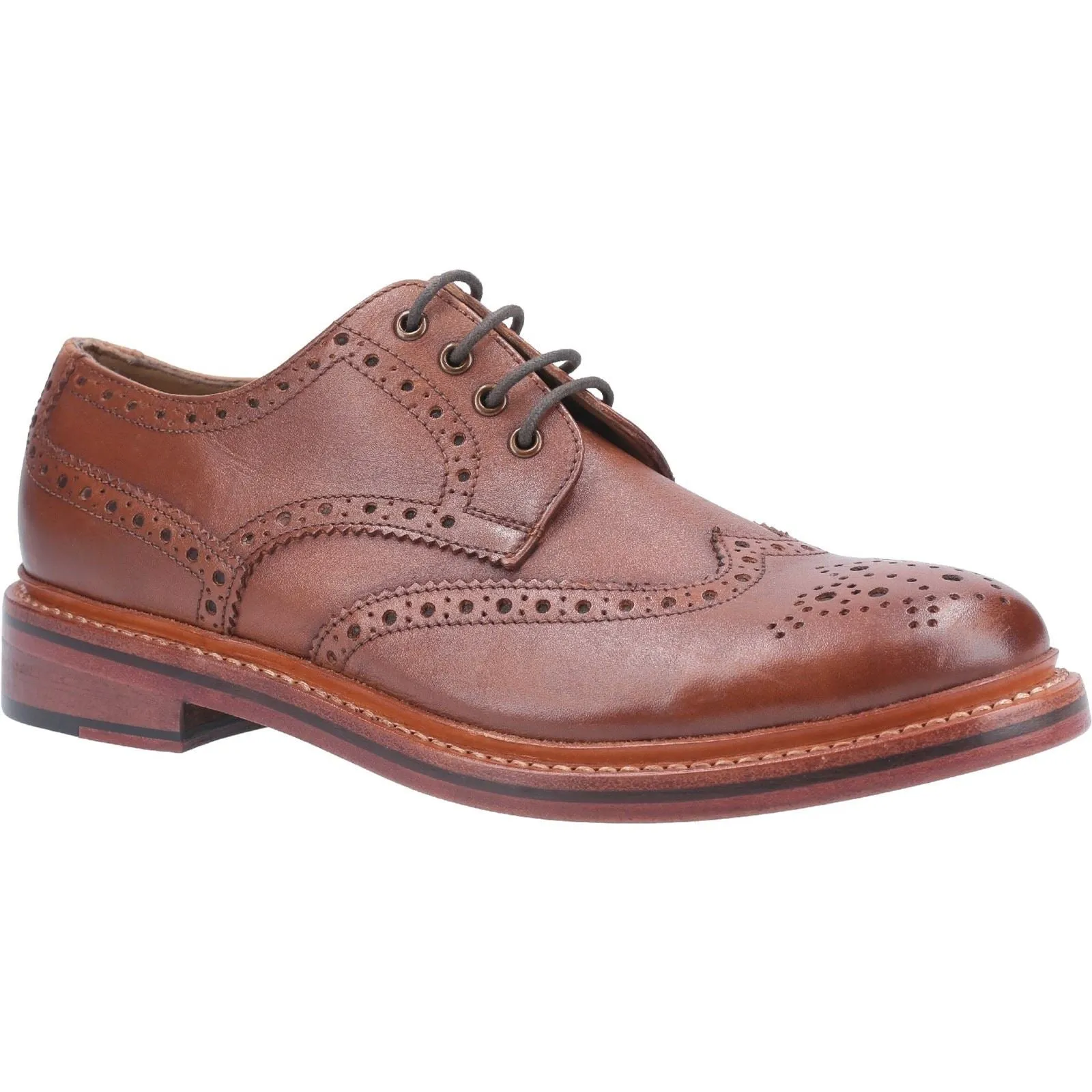 Cotswold Men Shoes - Quenington Leather Goodyear Welt in 2 Colours, 7-12