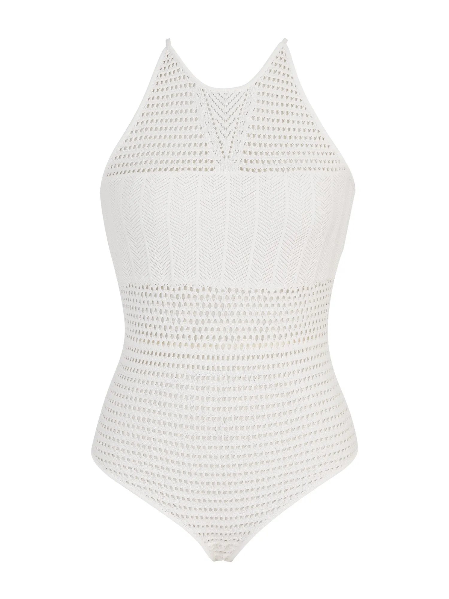 Crochet Sleeveless Bodysuit - The NY&C Legacy Collection
