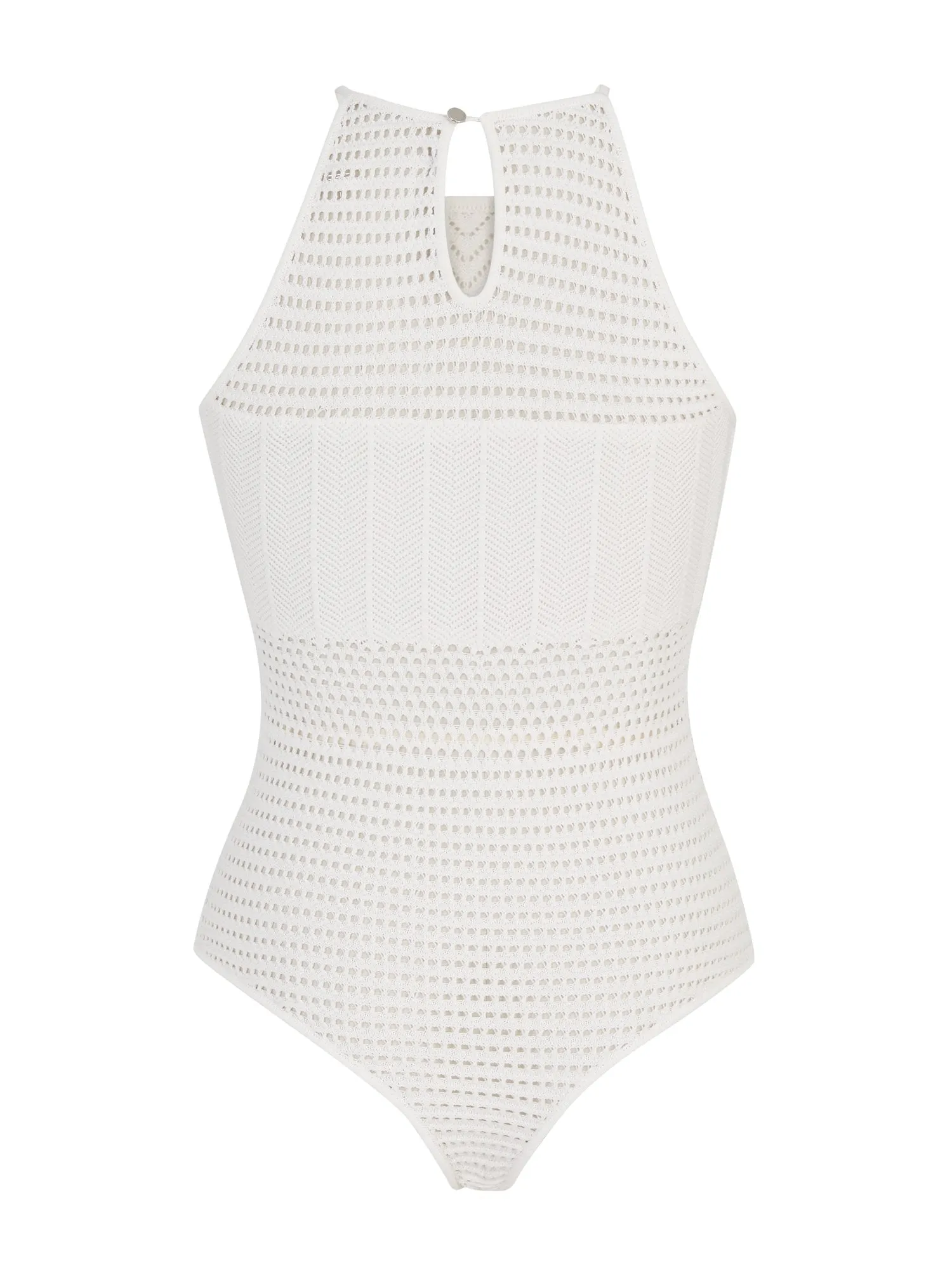 Crochet Sleeveless Bodysuit - The NY&C Legacy Collection