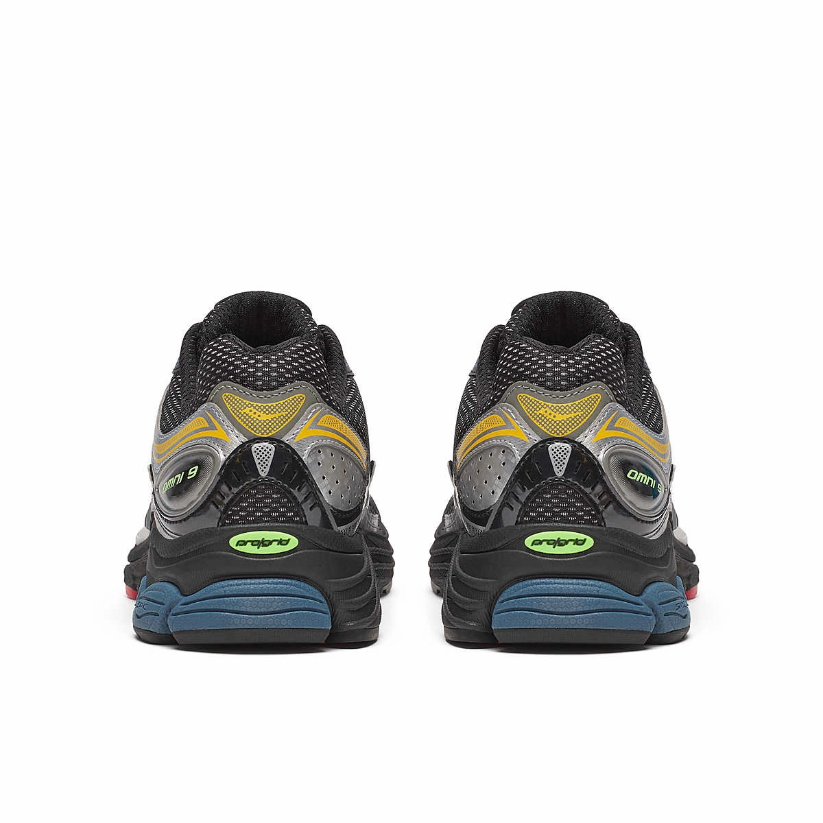 Saucony Omni 9 'Black/Multi' Running Equipment fluid - motion