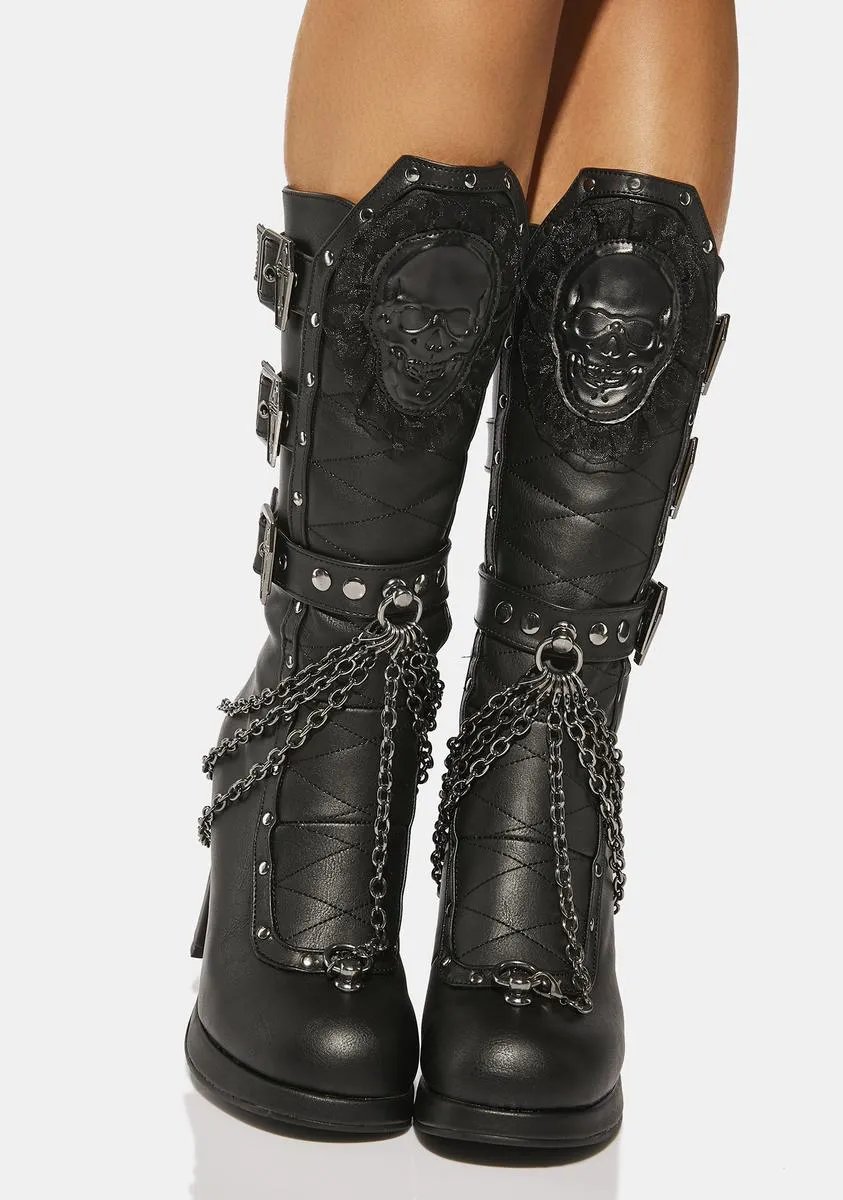 Crypto-67 Heeled Boots