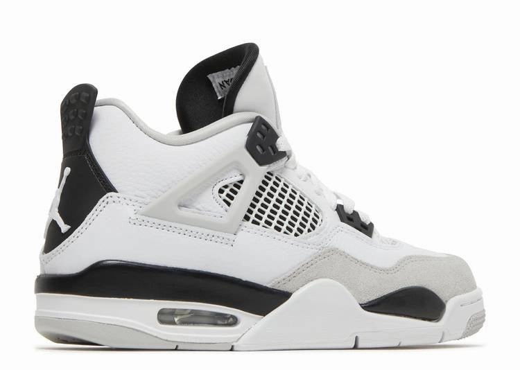 Jordan 4 Retro Military Black (GS) Stormy Weather Running