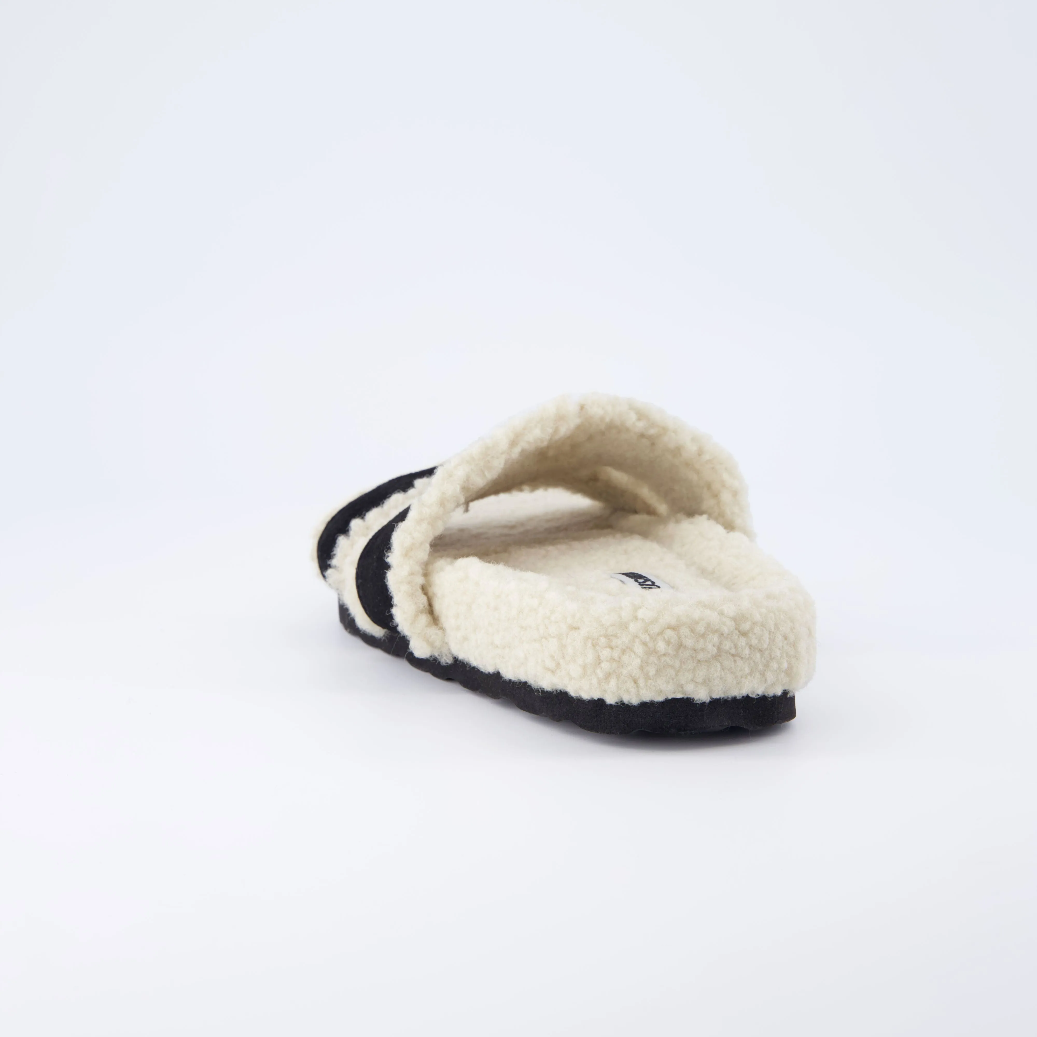 Cuddle Shearling Footbed Sandal