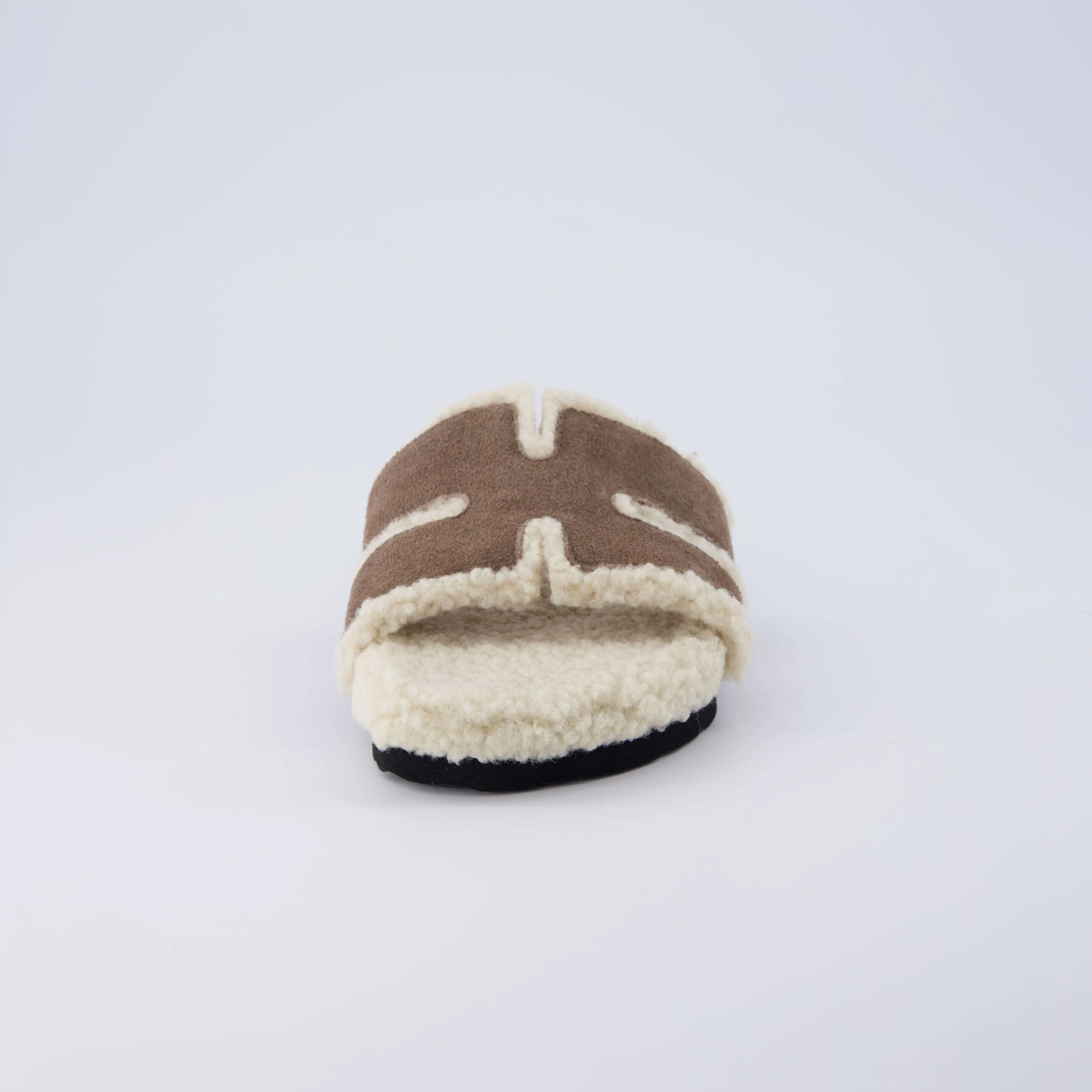 Cuddle Shearling Footbed Sandal