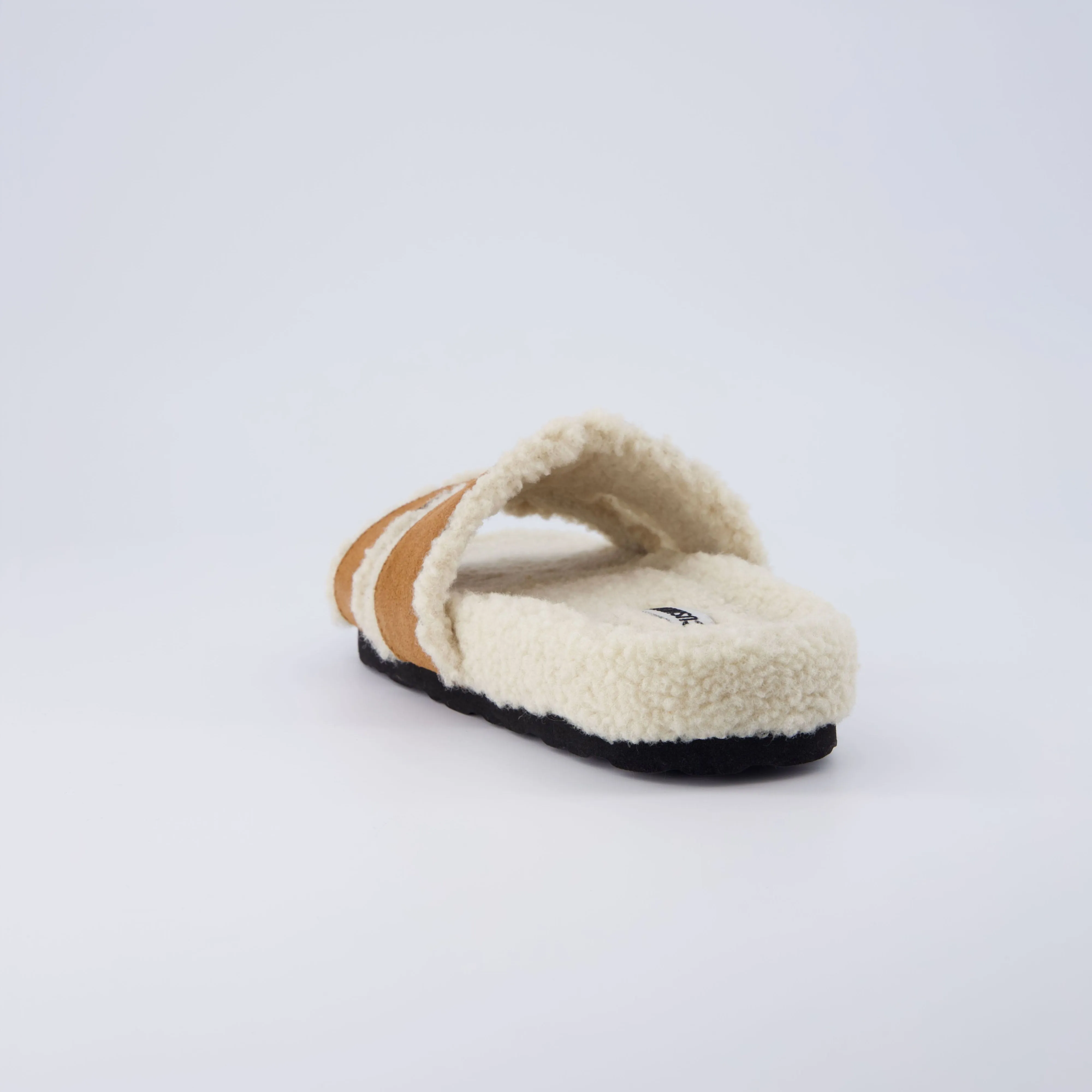 Cuddle Shearling Footbed Sandal