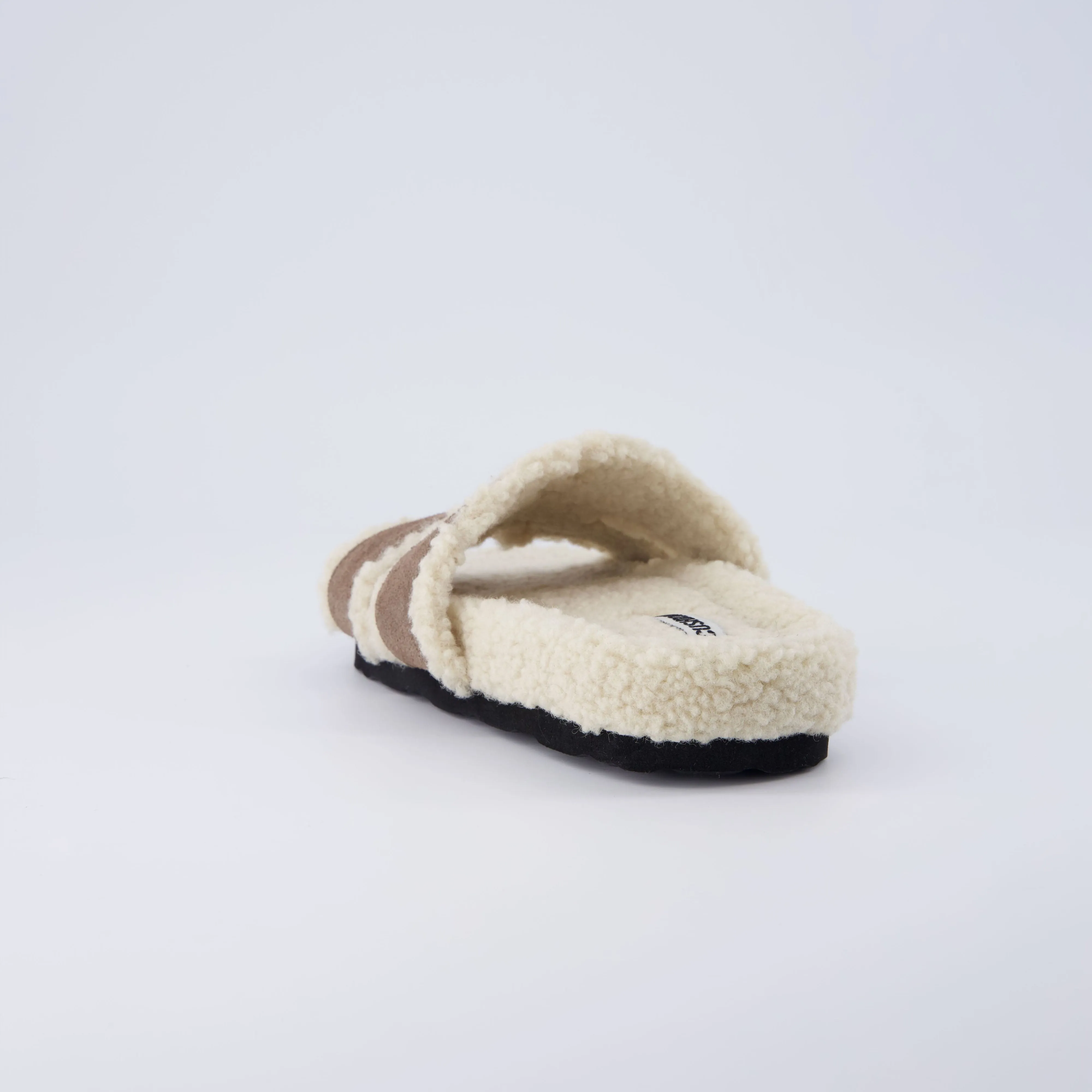 Cuddle Shearling Footbed Sandal