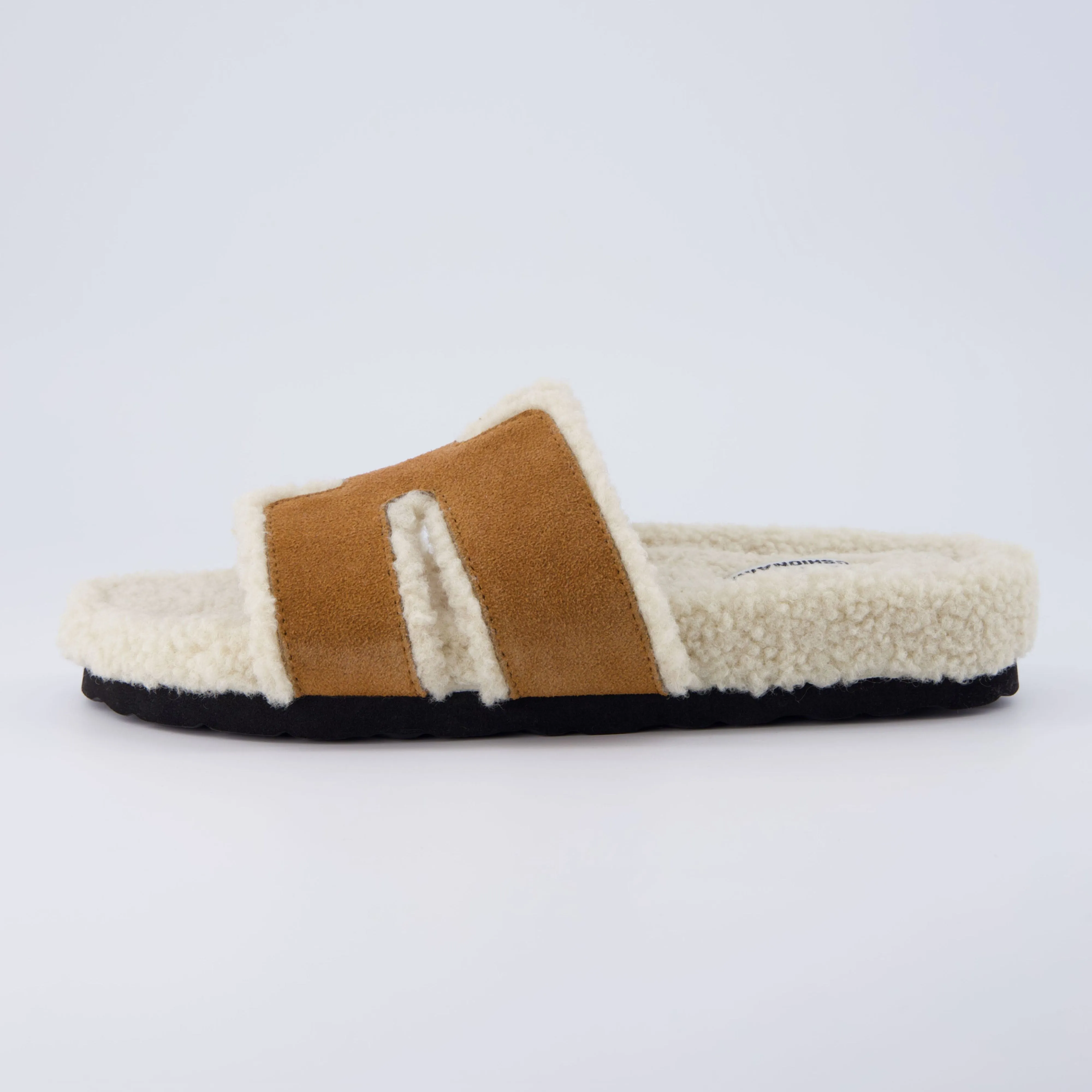 Cuddle Shearling Footbed Sandal