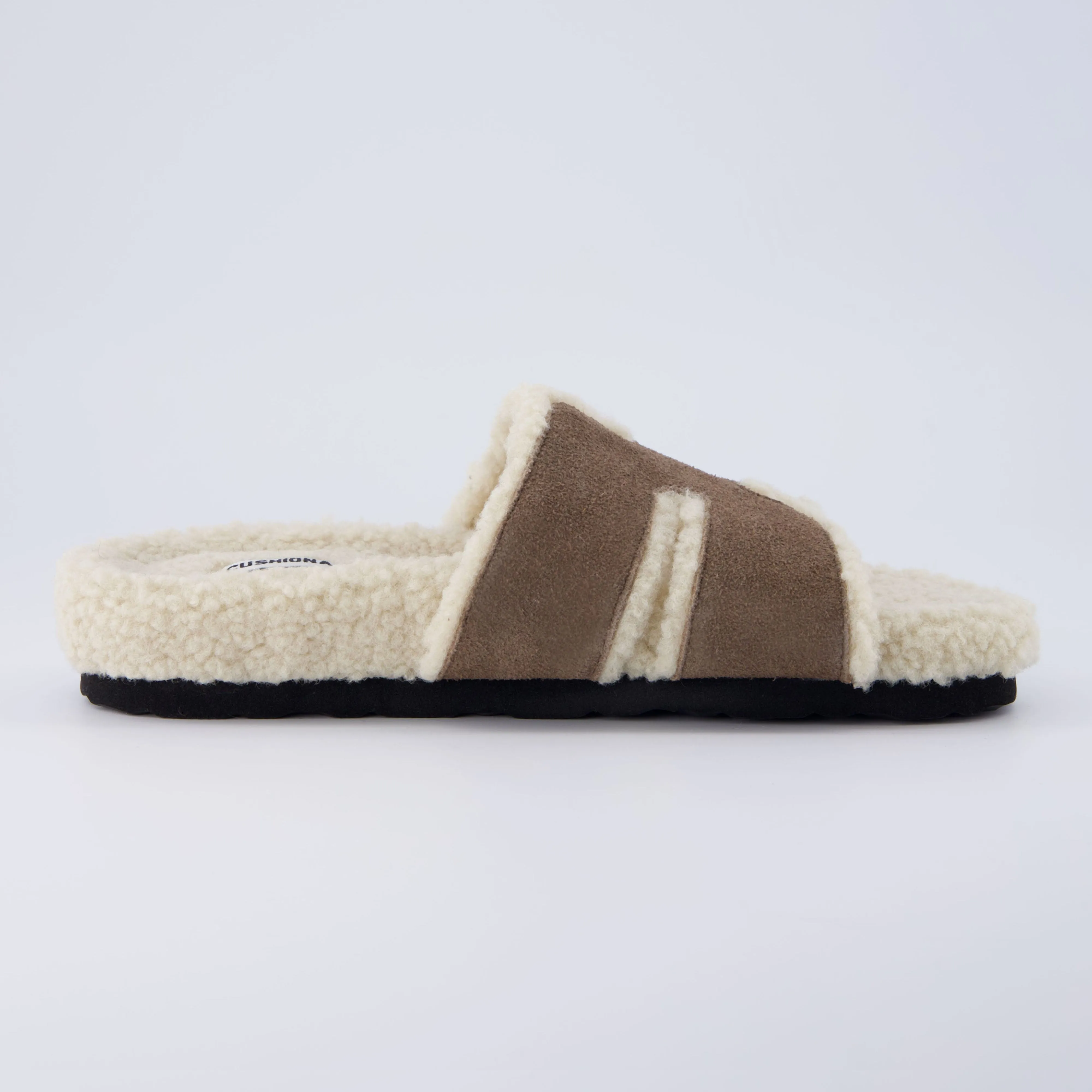 Cuddle Shearling Footbed Sandal