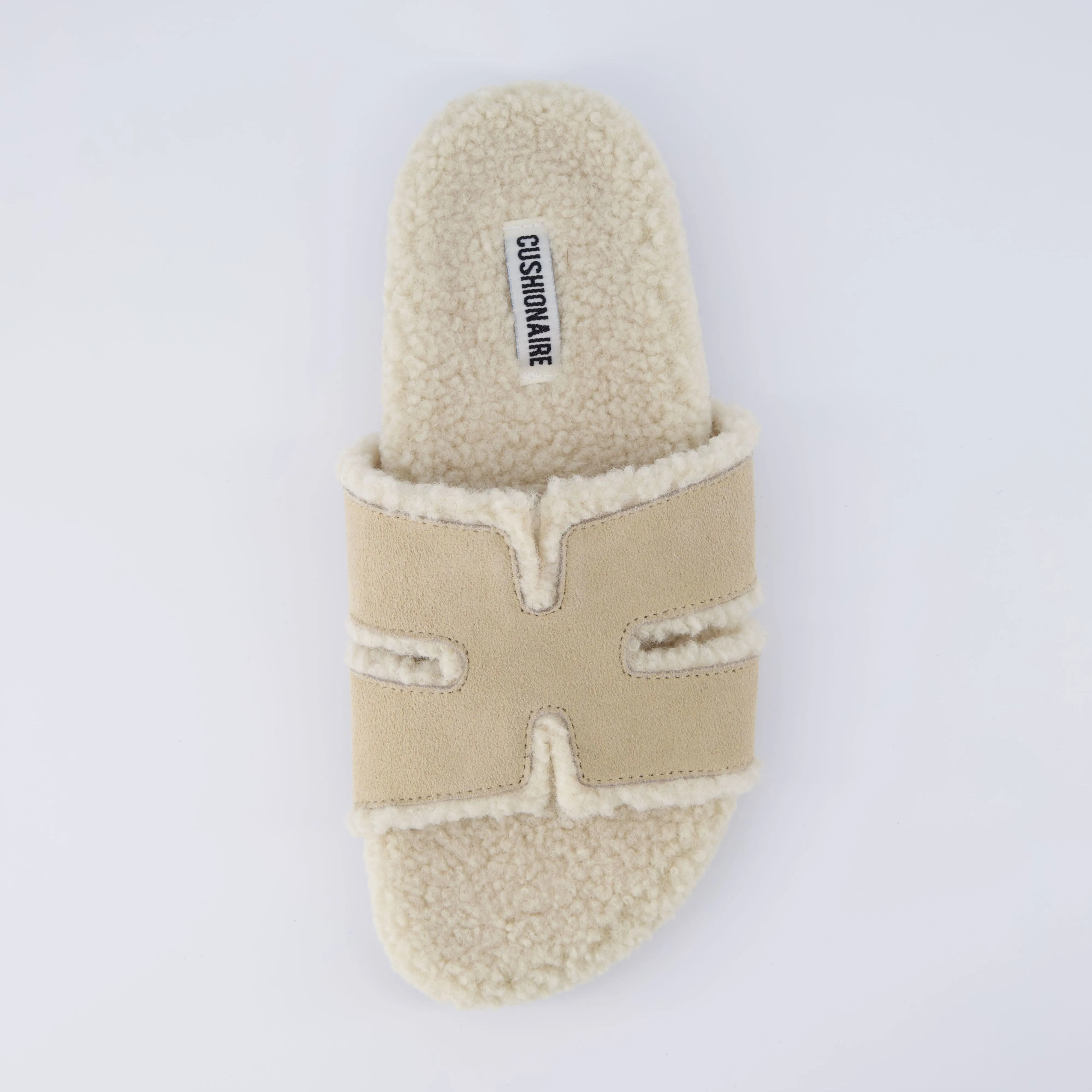Cuddle Shearling Footbed Sandal