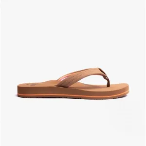 CUSHION BREEZE Ladies Flip-Flops Tan/Smoothie