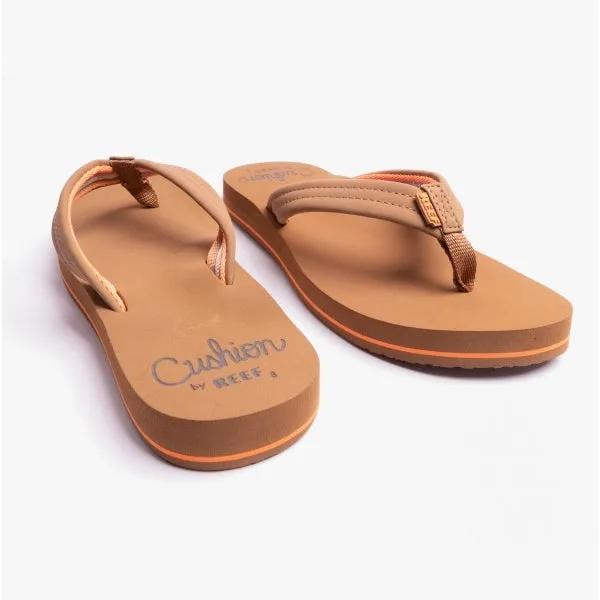 CUSHION BREEZE Ladies Flip-Flops Tan/Smoothie