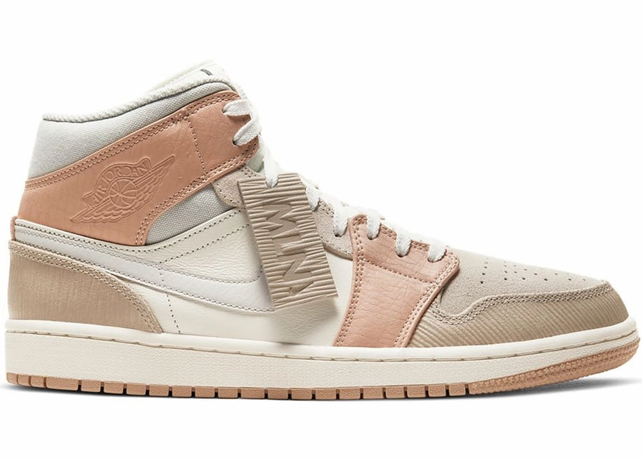 Multi Layer Midsole Comfortable Use Air Jordan 1 Mid 'Milan'
