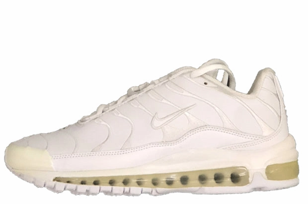 Slip On Elastic Gusset Nike Air Max 97 Plus SL 2008 Triple White