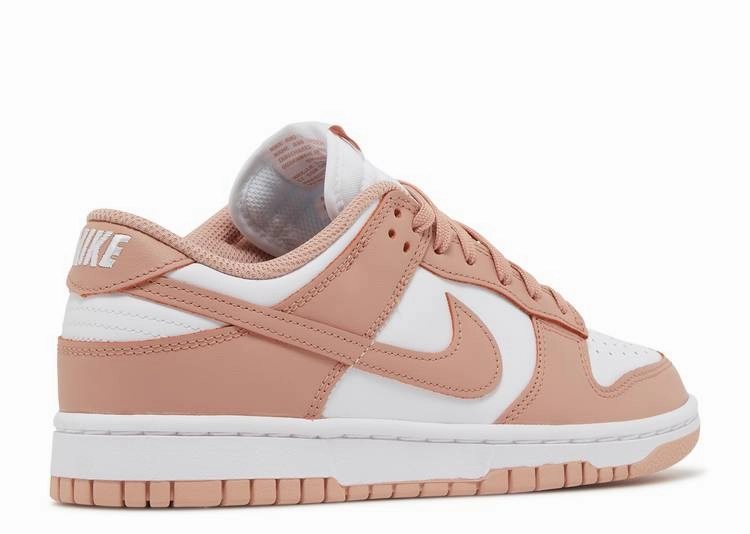 Nike Dunk Low Rose Whisper (W) molded insole shoes
