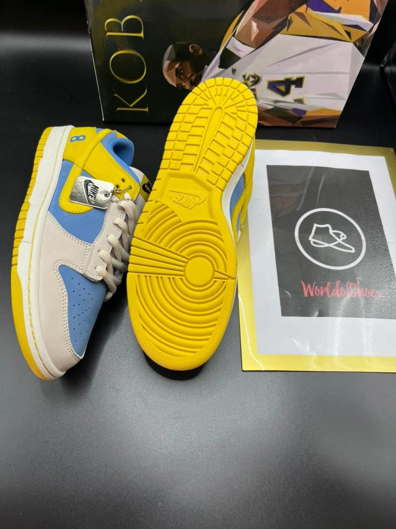 Nike Dunk Low Minneapolis Lakers Kobe Soft cushion fulfillment