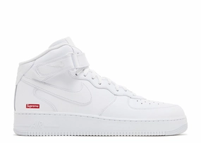cordura - upper shoes Air Force 1 Mid / Supreme "White" (Myrtle Beach Location)