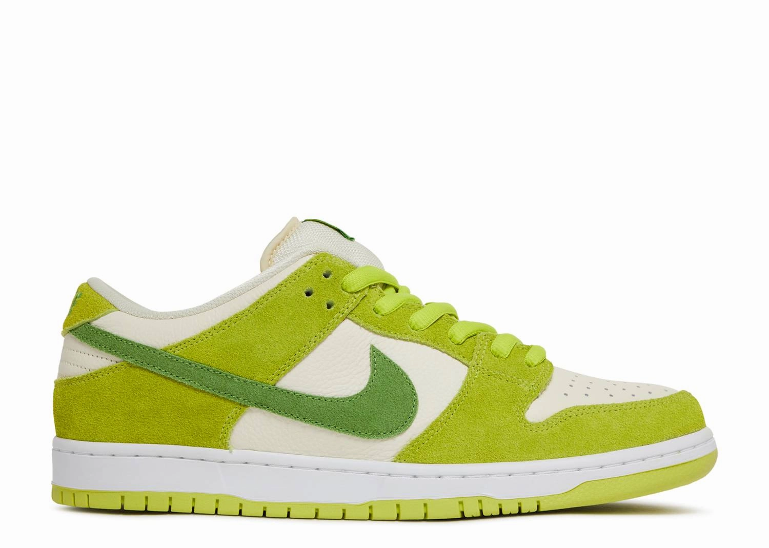 Nike Dunk Low Pro SB "Fruity Pack Green Apple" (Myrtle Beach Location) cross - country meet running in a savannah area shoes