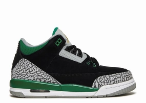 Jordan 3 Retro Pine Green (GS) (Preowned) Supportive Upper children's athletic shoes