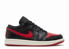 well - balanced Jordan 1 Low Bred Sail (W)