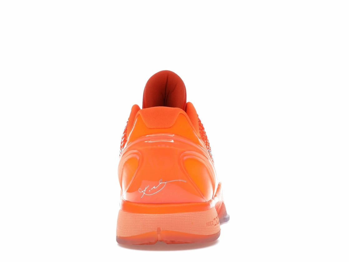 Customizable Fit Nike Kobe 6 Protro Total Orange