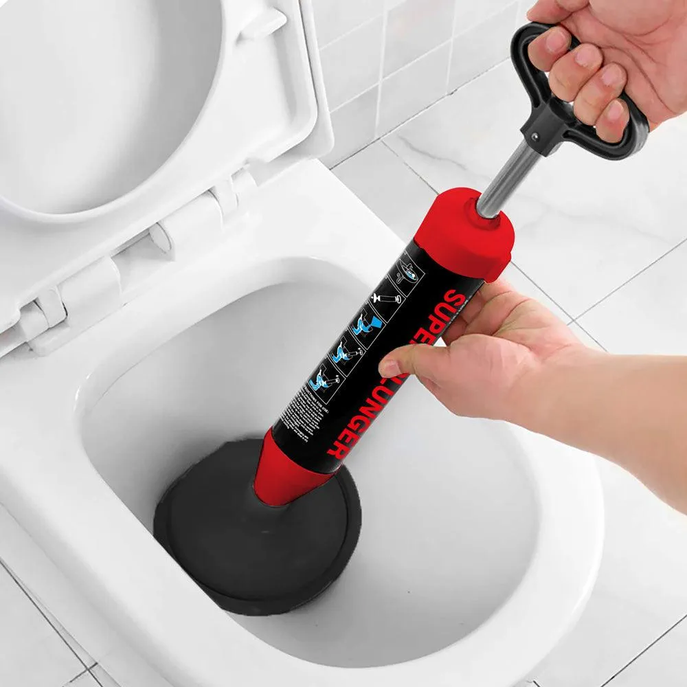 Dekton Super Plunger | Clears Tough Clogs with Ease