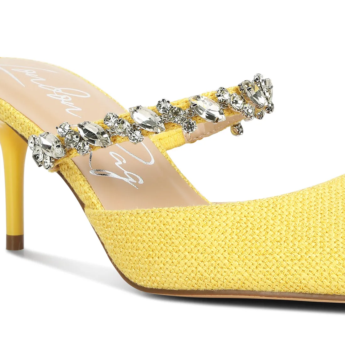 Diamante Stiletto Sandals