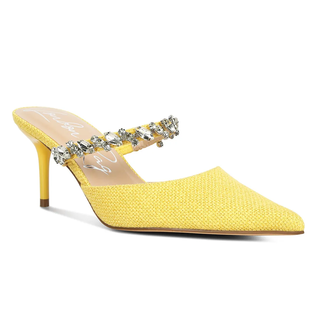 Diamante Stiletto Sandals