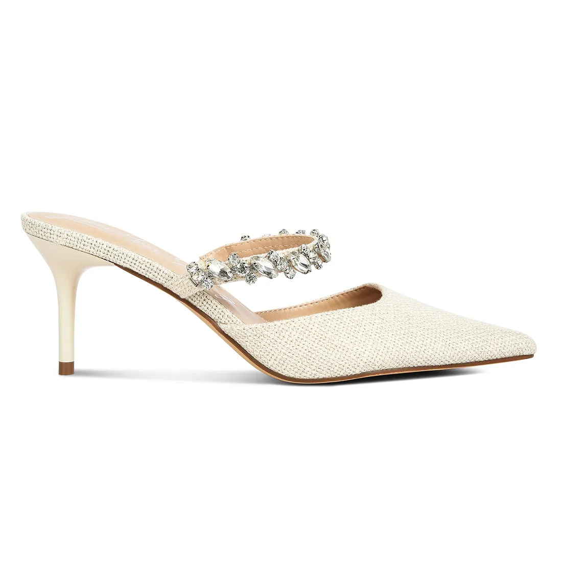 Diamante Stiletto Sandals