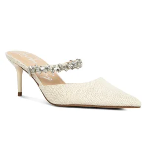 Diamante Stiletto Sandals