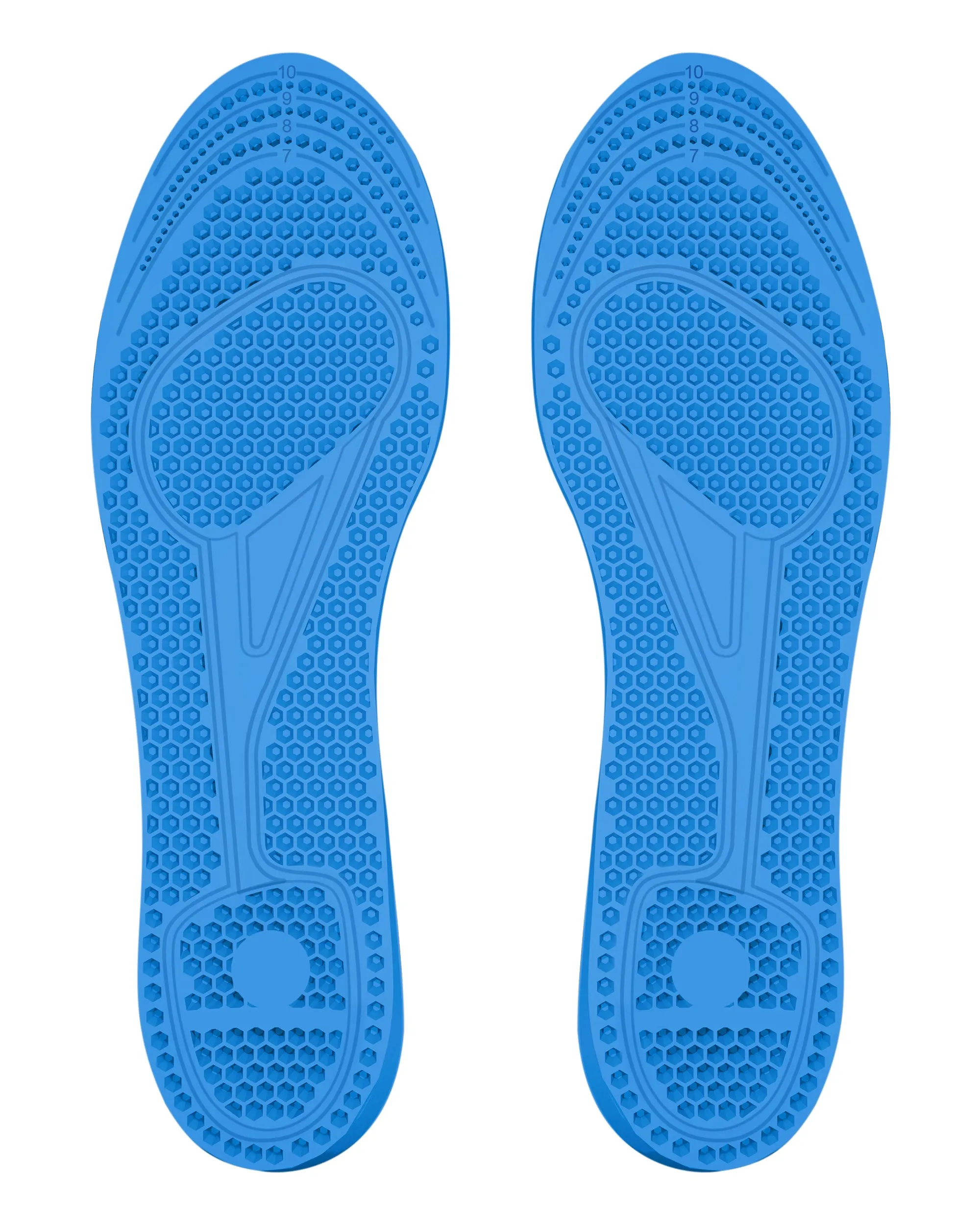 DOCTOR EXTRA SOFT Pain Relief Trimmable Gel Insoles Pack of 2 Pair for Men's Size 7-11| Comfortable & Breathable| Lightweight & Durable| Ideal For Loose Shoes or Replacing Existing Insoles/Inserts