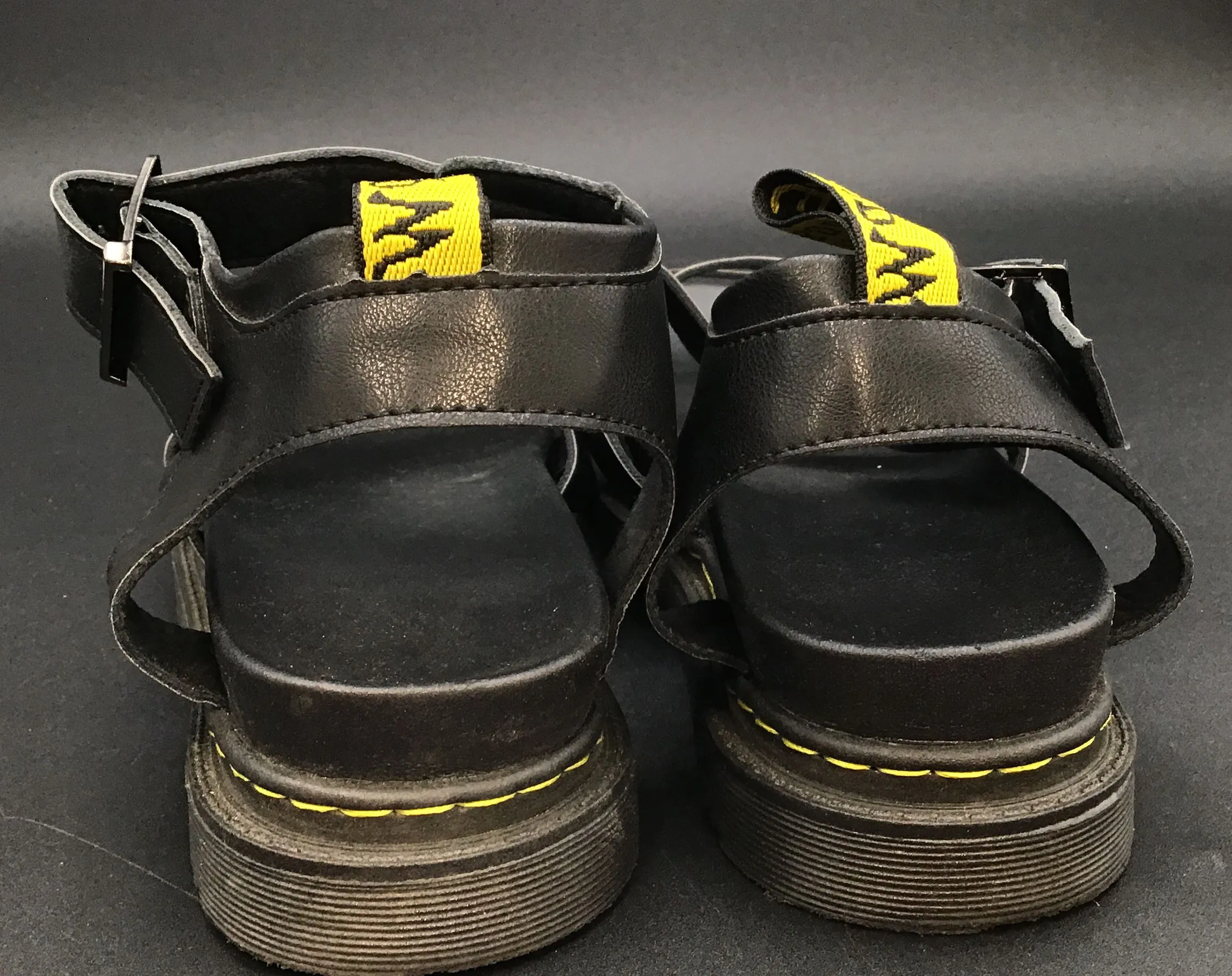 Dr. Martens Women's Black Gladiator Sandals - Size EUR 41