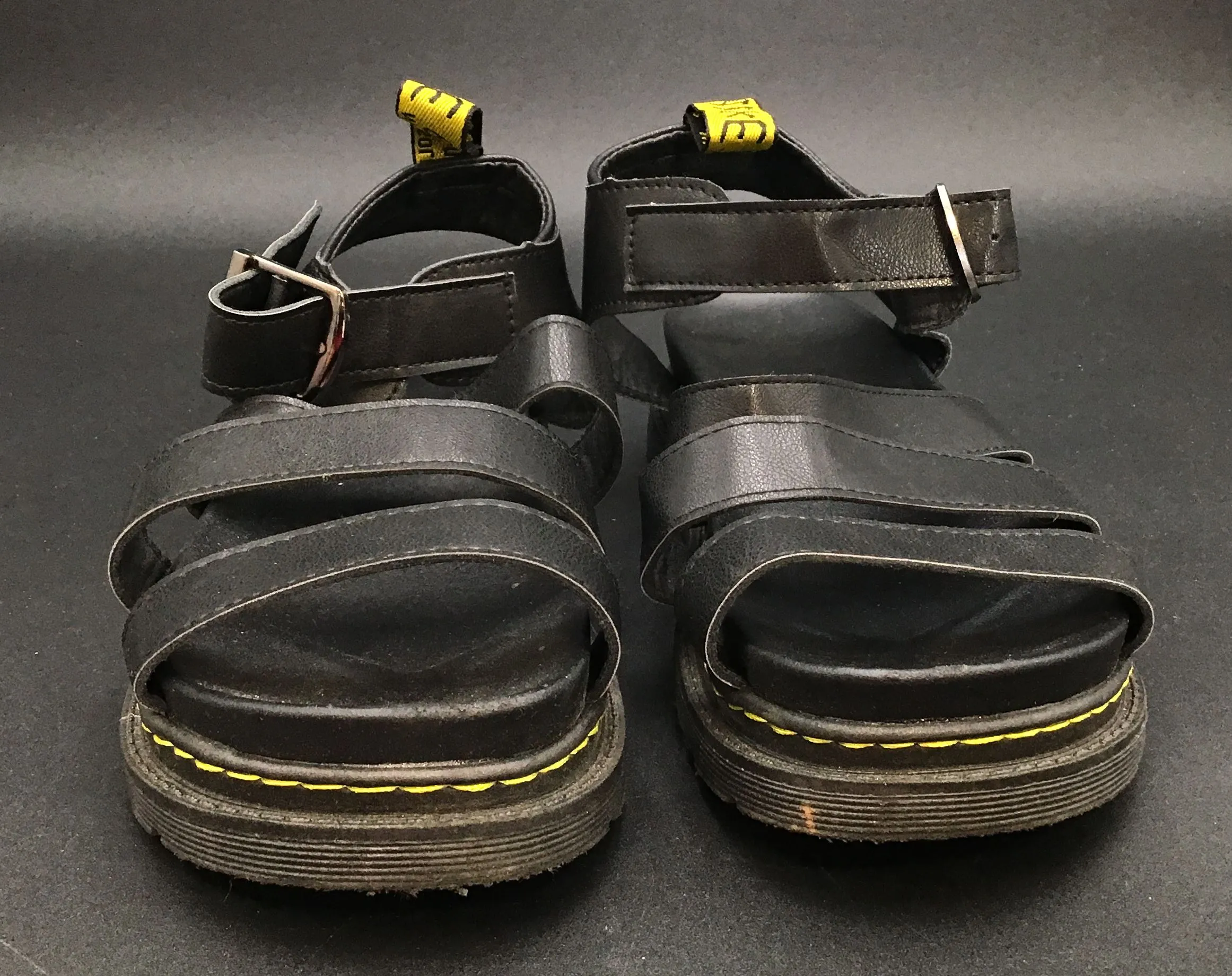 Dr. Martens Women's Black Gladiator Sandals - Size EUR 41