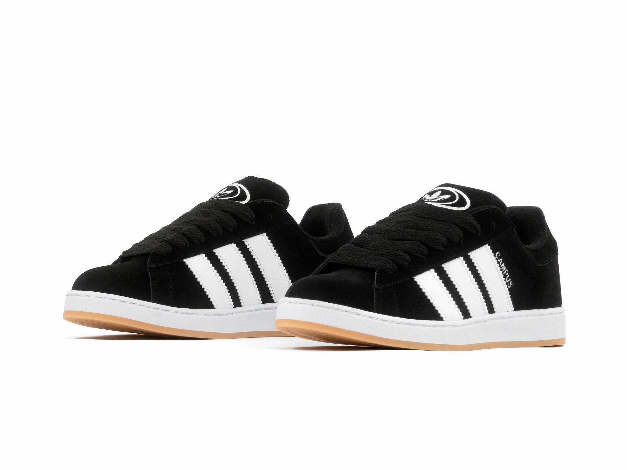 Casual Elegance Tenis Campus Negro Blanco