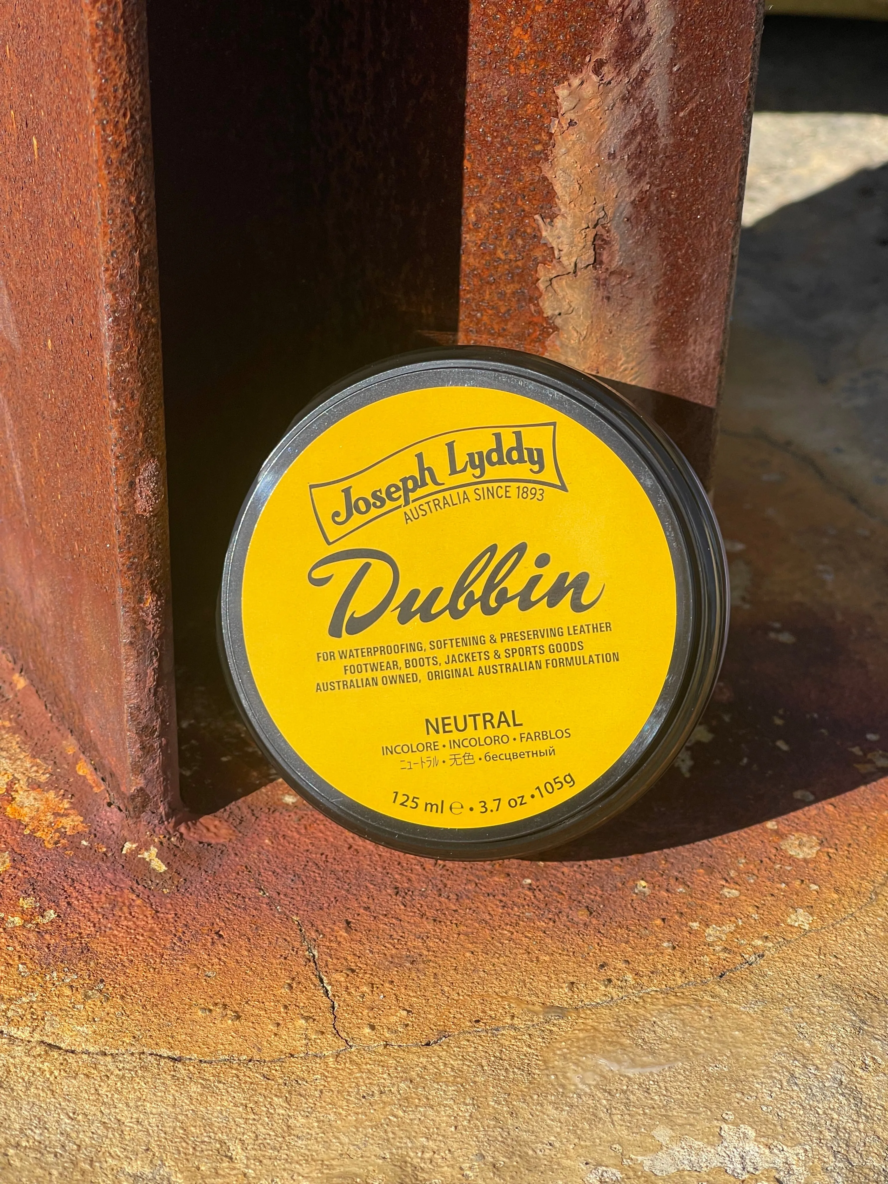 Dubbin Polish Joseph Lyddy 125ml Neutral