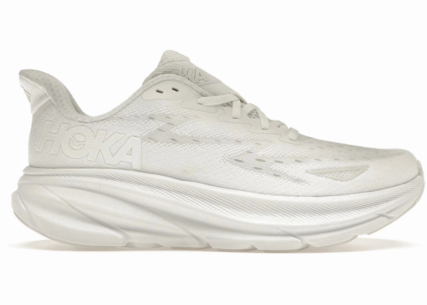 Indoor routine Hoka One One Clifton 9 White
