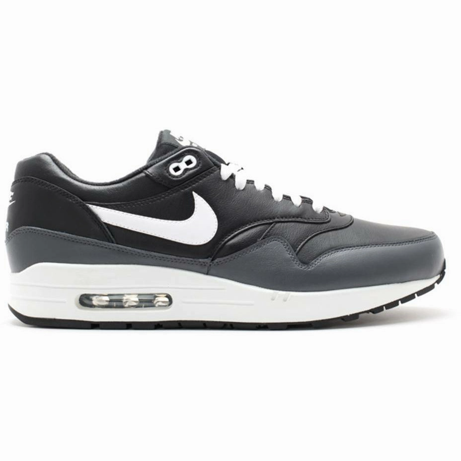 Air Max 1 Leather "Black Grey White" Arch Support Construction
