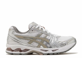 air - cushioned sole shoes ASICS Gel-Kayano 14 White Moonrock (W)