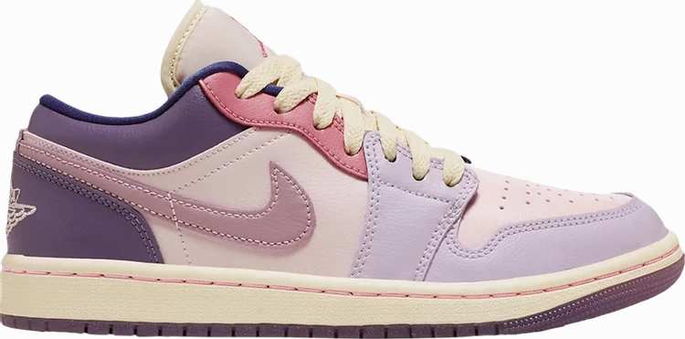 Air Jordan 1 Low 'Pastel Plum' Traction Optimized Grip Casual cushioning