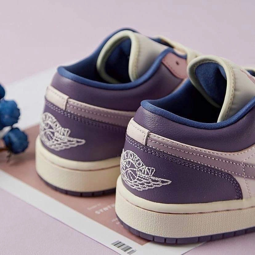 Core training Speed Ready Air Jordan 1 Low 'Pastel Plum'