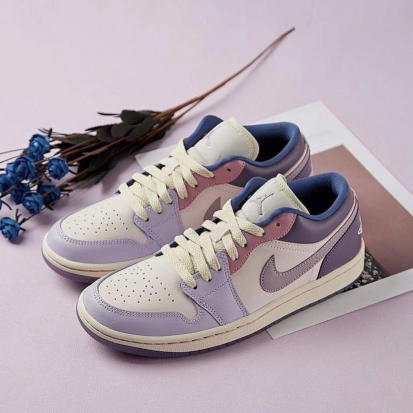 Air Jordan 1 Low 'Pastel Plum' Anti fungal Arch Support Design