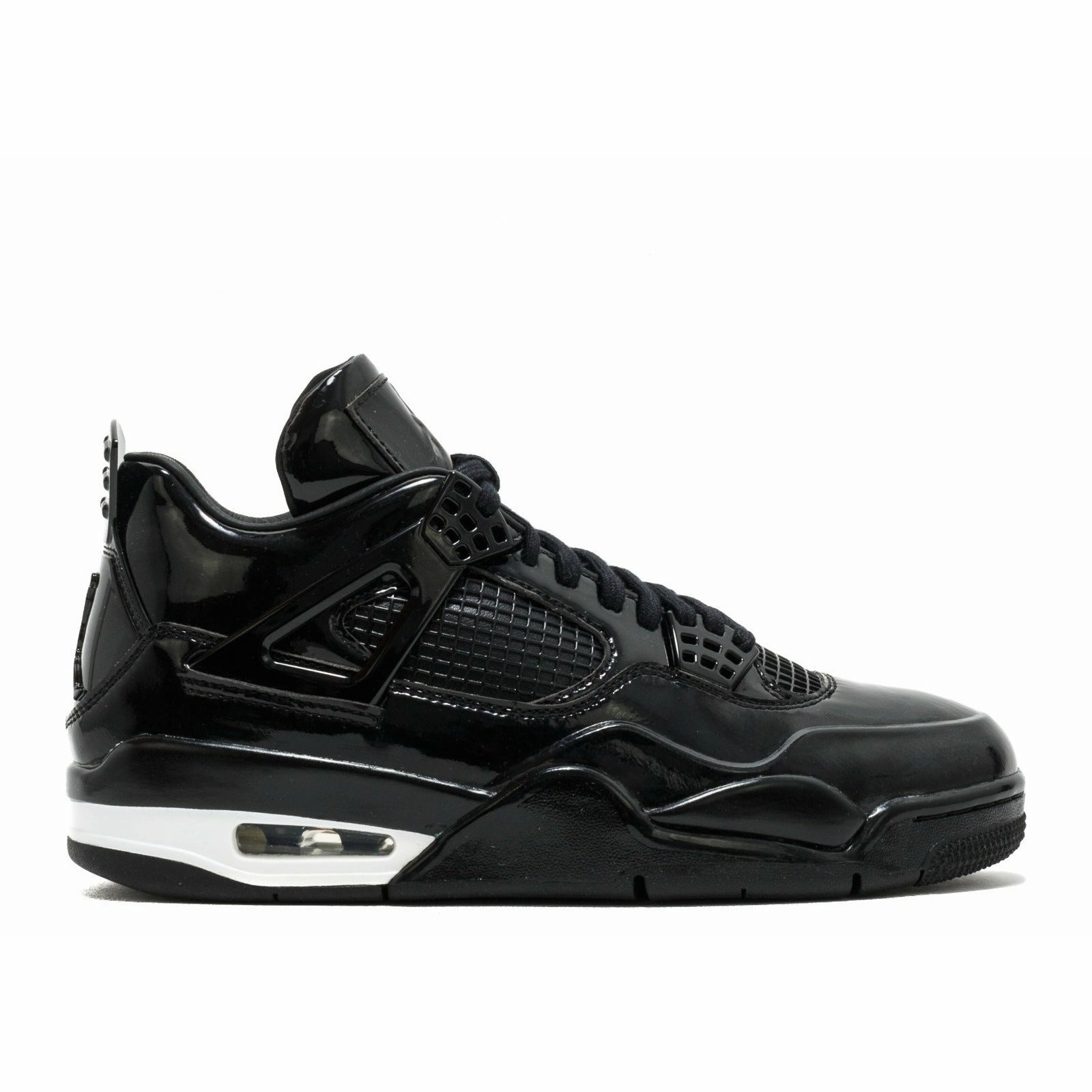 Air Jordan 4 Retro 11 Lab 4 Black Patent Leather (2015) cartoon - themed running shoes Customizable Fit