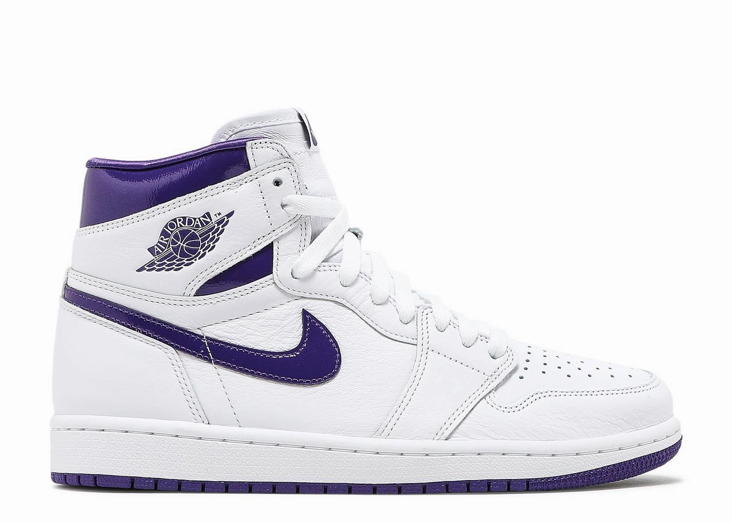 Soft Traction Wmns Air Jordan 1 High OG "Court Purple" (Wilmington Location)