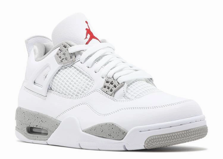 floral - design shoes advanced - worthy Jordan 4 Retro White Oreo (2021)